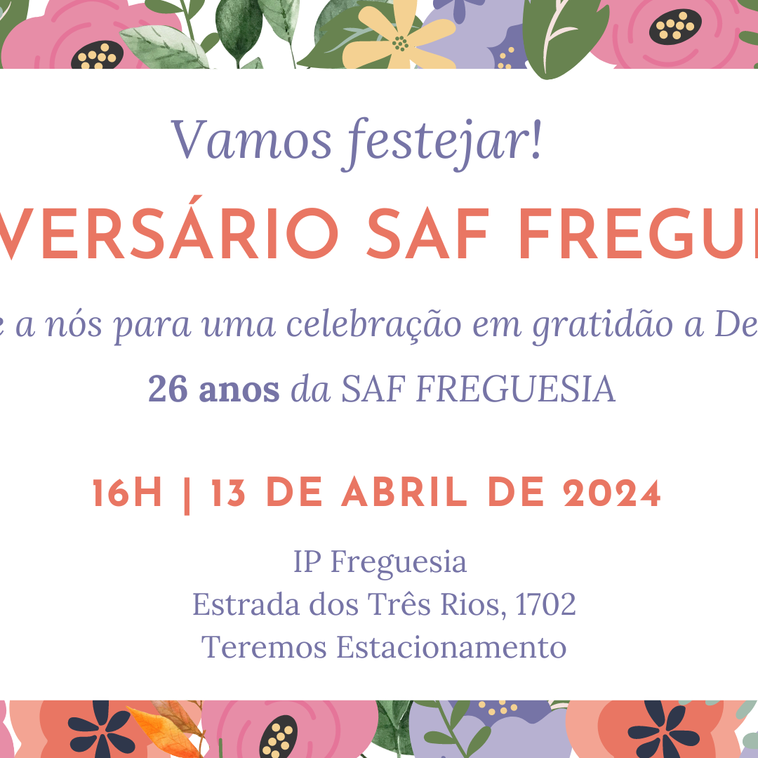 Aniversário da SAF Freguesia