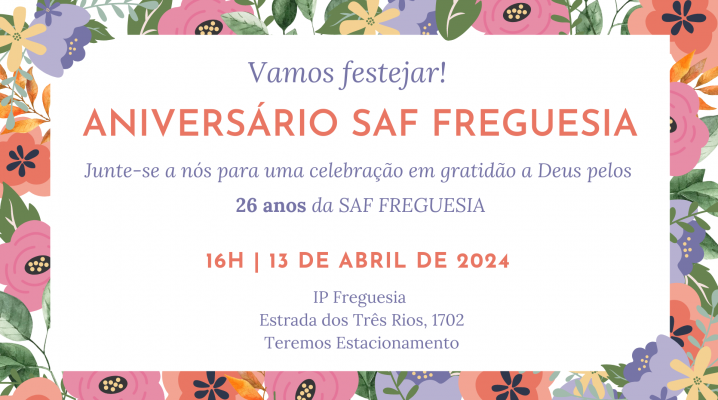 Aniversário da SAF Freguesia